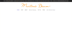 Desktop Screenshot of martinesdream.com