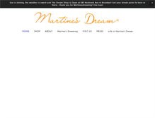Tablet Screenshot of martinesdream.com